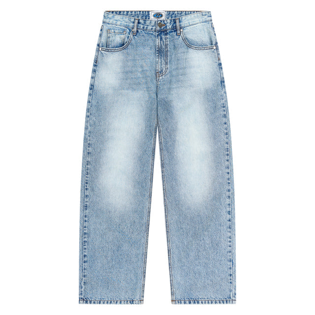 MONRKE | GEWASCHENER HELLBLAUER DENIM